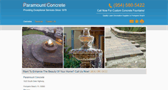 Desktop Screenshot of concretepatiofurniture.com